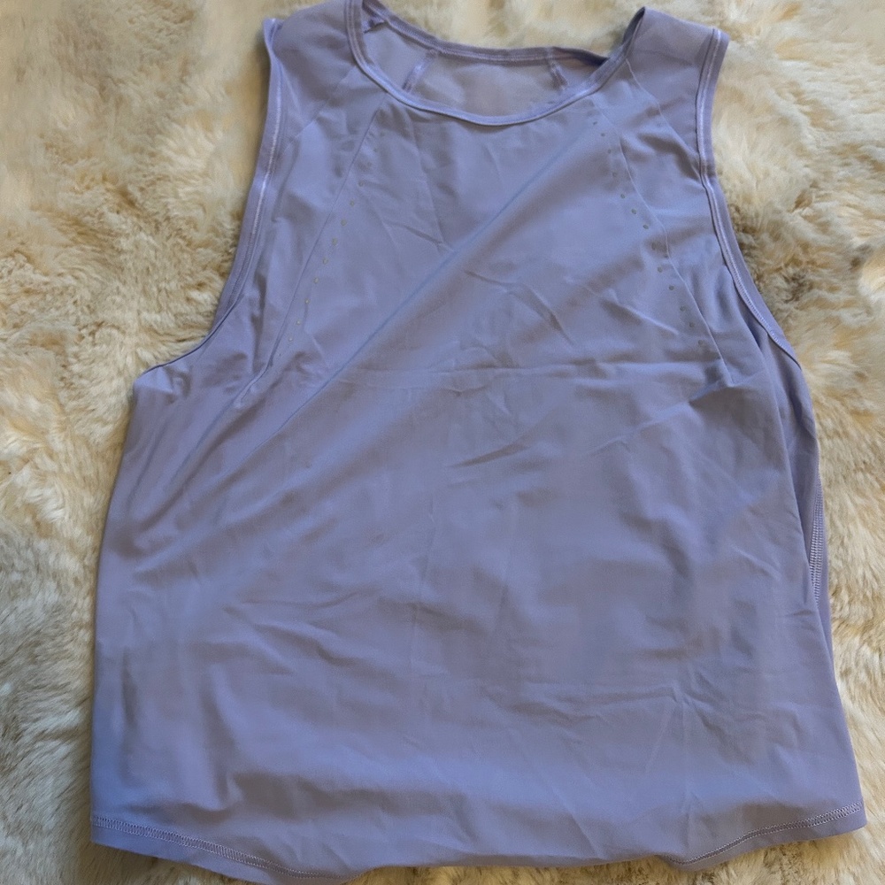 Lululemon purple tank top